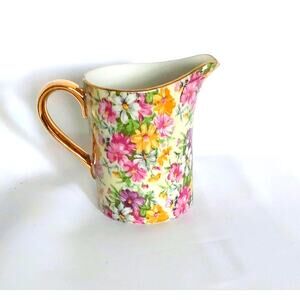 Royal Crown chintz Creamer